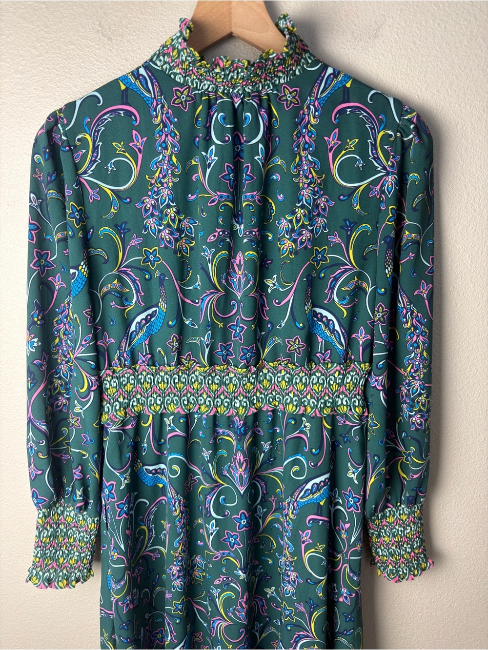Boden Green Eda Midi Dress - Picture 8 of 10